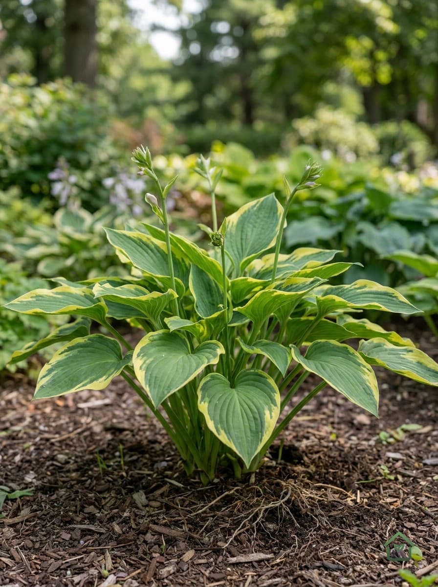Bonte hosta